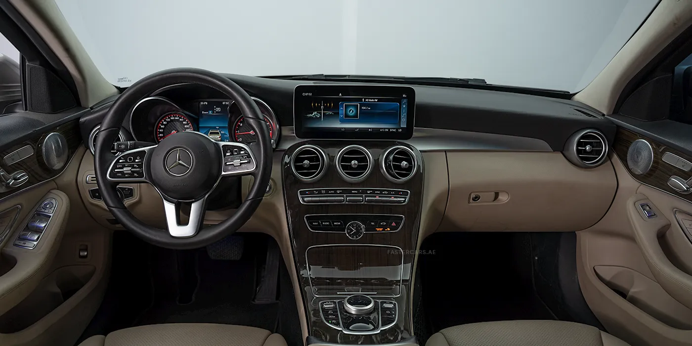 Mercedes C300 - Gold Inside